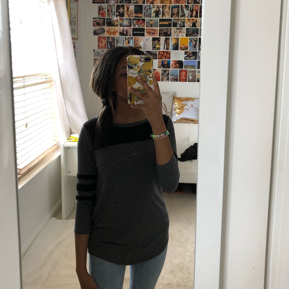 ARIZONA Black & Grey Quarter Sleeve